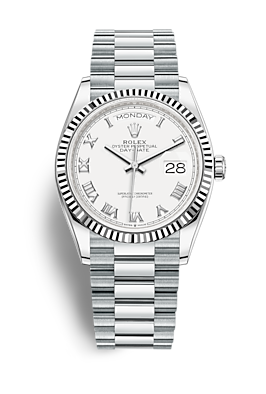 m128236-0007 Rolex Platinum 36 Day-Date