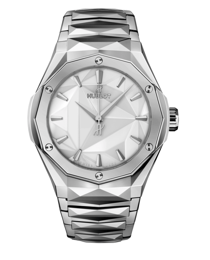 Hublot 550.NS.2200.NS.ORL22 Classic Fusion Orlinski Titanium Bracelet White 40 mm