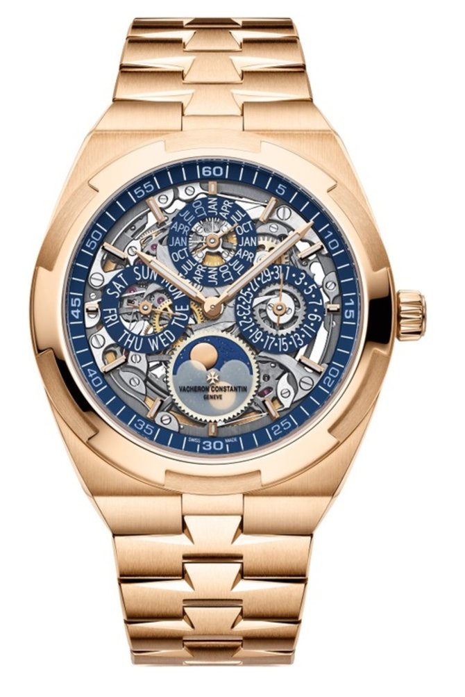 Vacheron Constantin 4300V/120R-B642 Overseas Perpetual Calendar Skeleton Ultra Thin