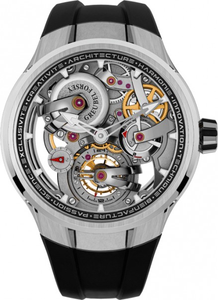Tourbillon 24 Secondes Architecture Greubel Forsey Titanium Tourbillon 24 Secondes