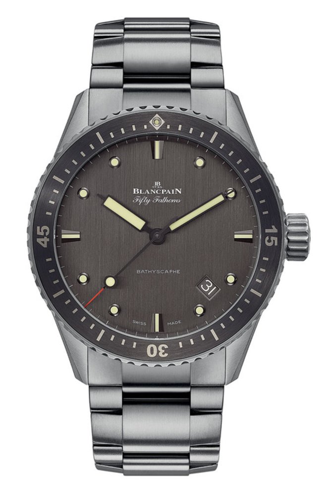 Blancpain 5000-1210-98S Fifty Fathoms Bathyscaphe Titanium 43 mm