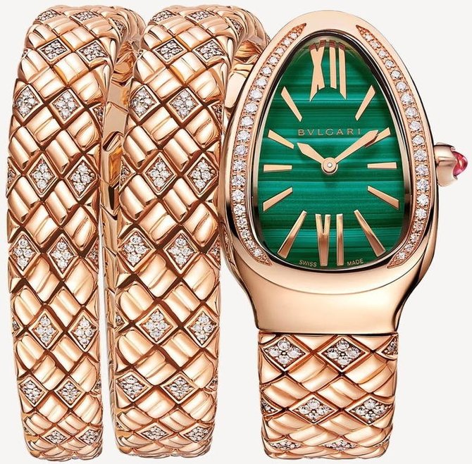 Bvlgari 103658 Serpenti Spiga Double Spiral