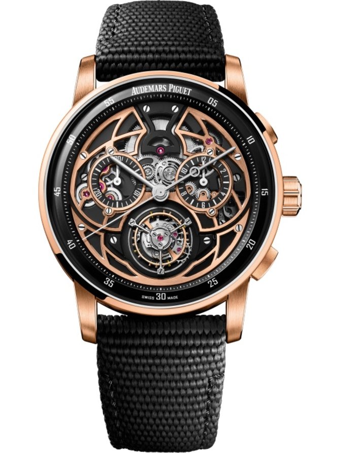 Audemars Piguet 26399NR.OO.D002KB.01 CODE 11.59 Chronographe Tourbillon