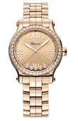 Chopard Часы Chopard Happy Sport 275378-5009 Automatic Rose Gold Diamonds 33 mm
