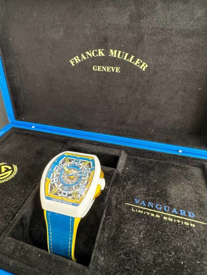 Franck Muller V 45 SC DT SOT RCG FLO Vanguard Skeleton Ukraine - фото 2