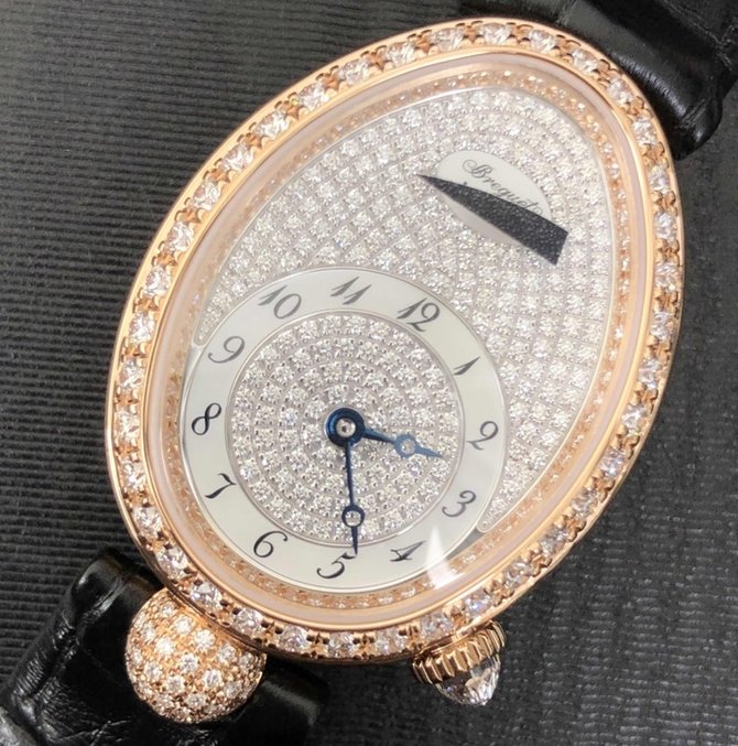 Breguet 8928BR/8D/944/DD0D3L Reine De Naples Pink Gold Diamonds - фото 3