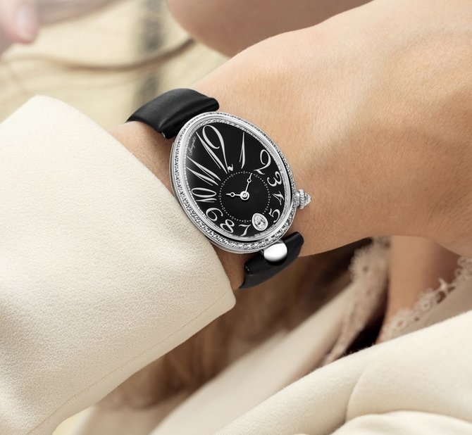 Breguet 8918BB/2N/764/D00D Reine De Naples White Gold - фото 2