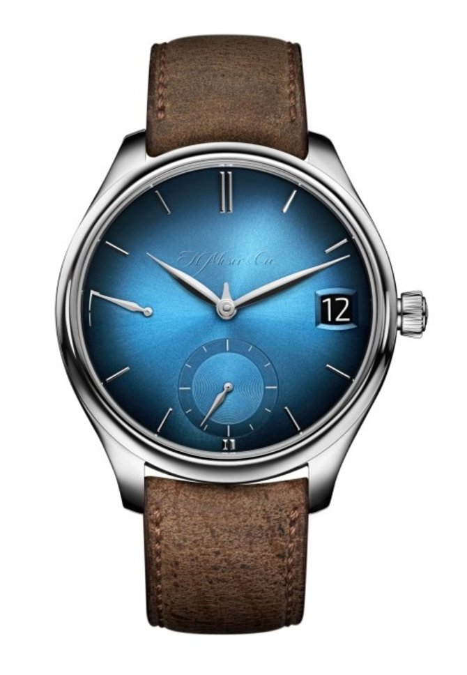 H. Moser 1800-0204 Perpetual Calendar H.Moser & Cie Endeavour Funky Blue
