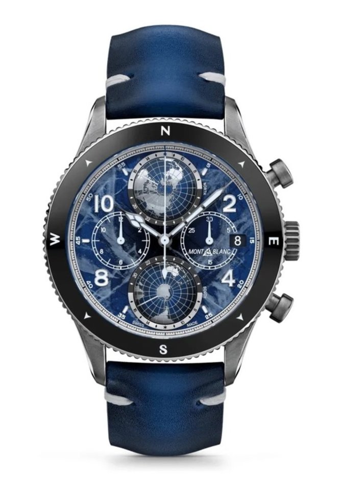 Montblanc 129624 Villeret 1858 Geosphere Chronograph 0 Oxygen