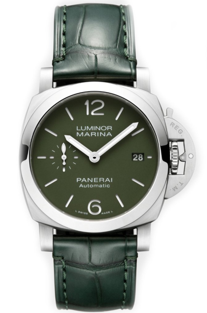 Officine Panerai PAM01304 Luminor Quaranta Verde Militare