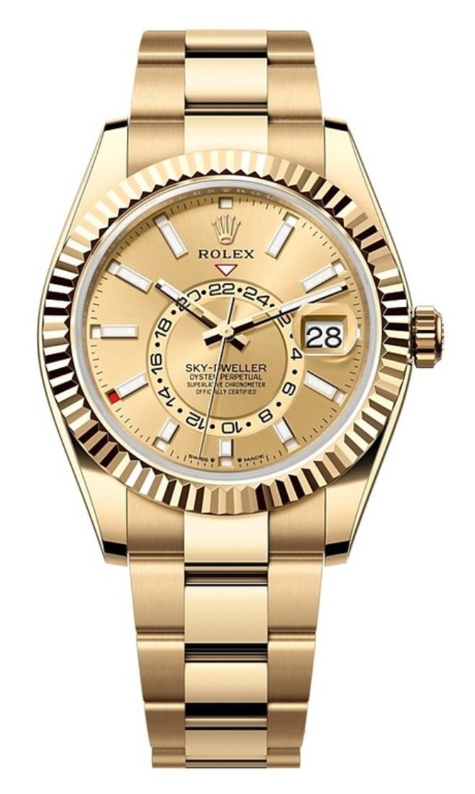 Rolex 336938-0001 Sky-Dweller 42 mm Yellow Gold