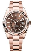 Rolex Часы Rolex Sky-Dweller 336935-0002 42 mm Everose Gold