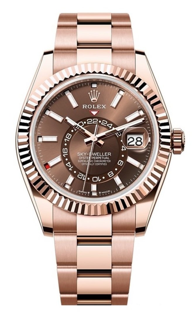 Rolex 336935-0002 Sky-Dweller 42 mm Everose Gold