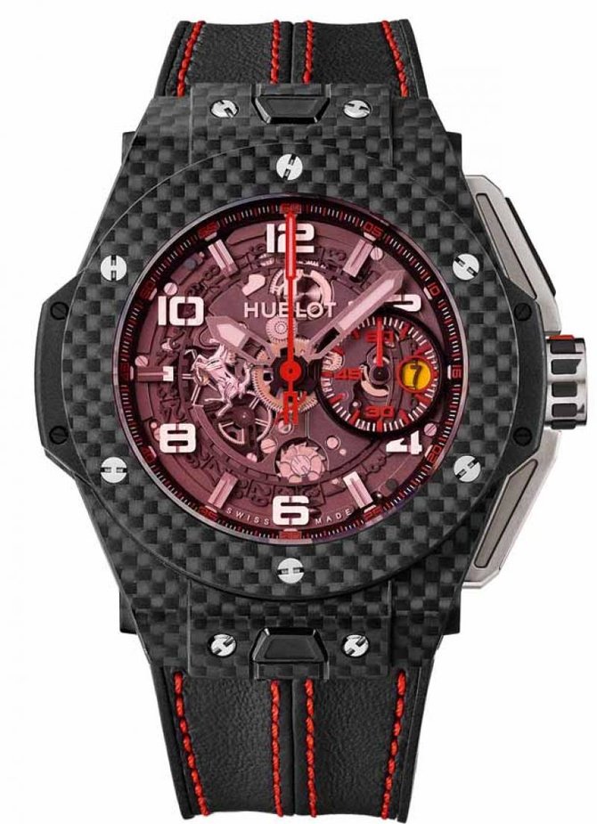 Hublot 401.QX.0123.VR Big Bang Unico Ferrari Red Magic Carbon - фото 1