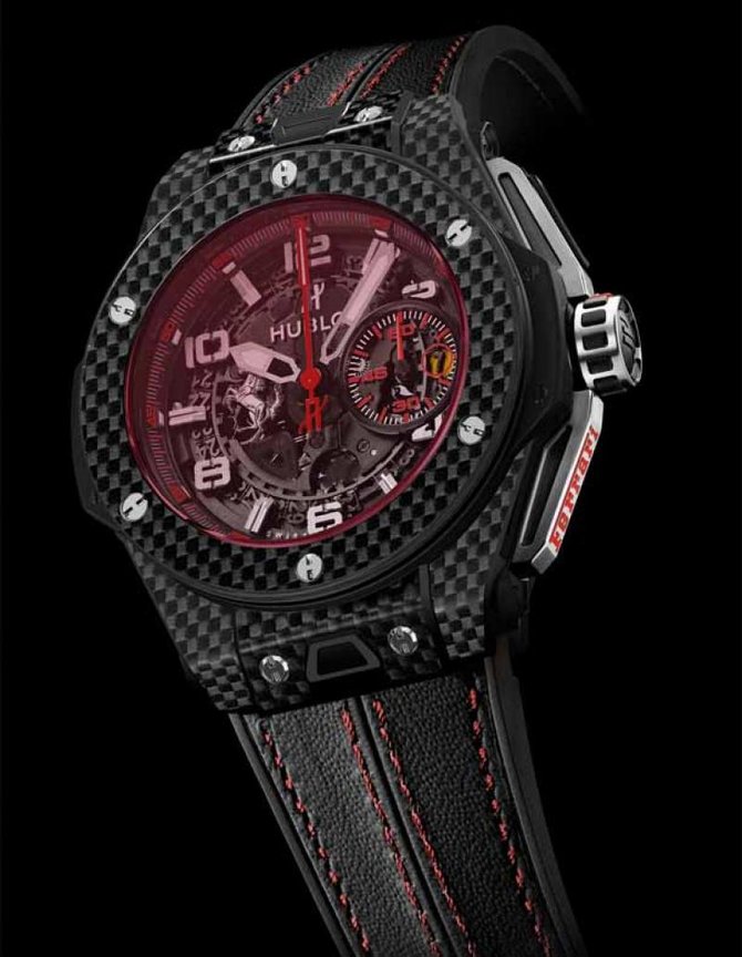 Hublot 401.QX.0123.VR Big Bang Unico Ferrari Red Magic Carbon - фото 2