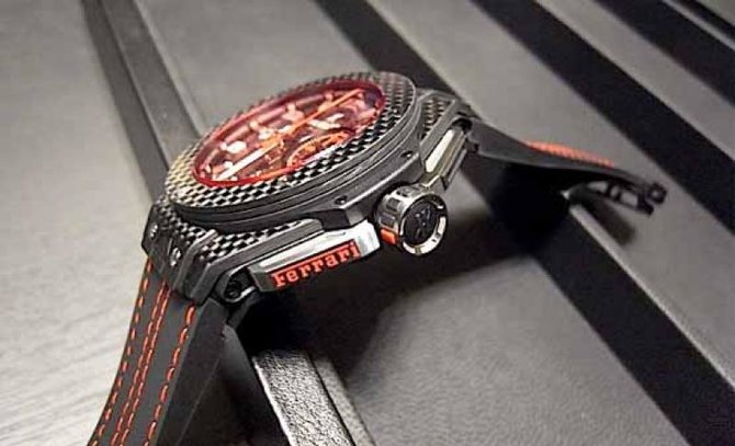 Hublot 401.QX.0123.VR Big Bang Unico Ferrari Red Magic Carbon - фото 3