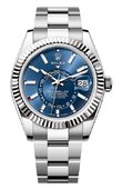 Rolex Часы Rolex Sky-Dweller 336934-0005 42 mm Steel and White Gold
