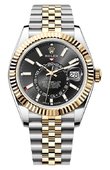 Rolex Часы Rolex Sky-Dweller 336933-0004 42 mm Steel and Yellow Gold