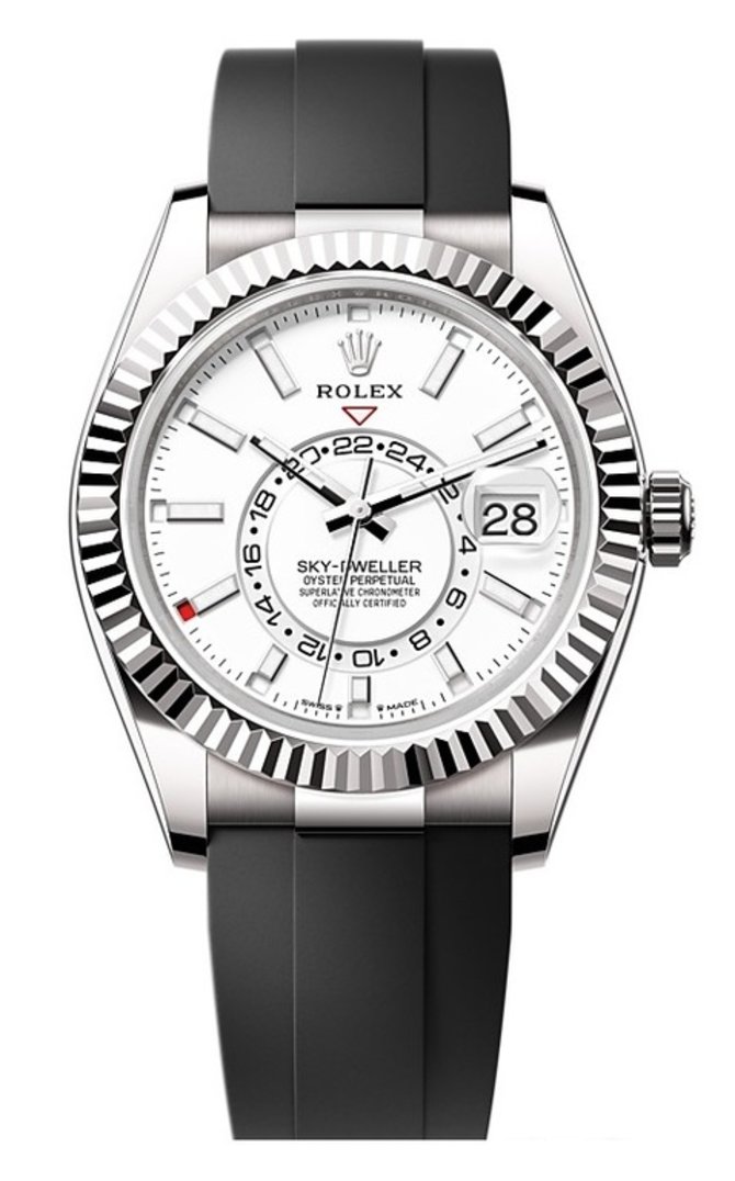 Rolex 336239-0003 Sky-Dweller 42 mm White Gold