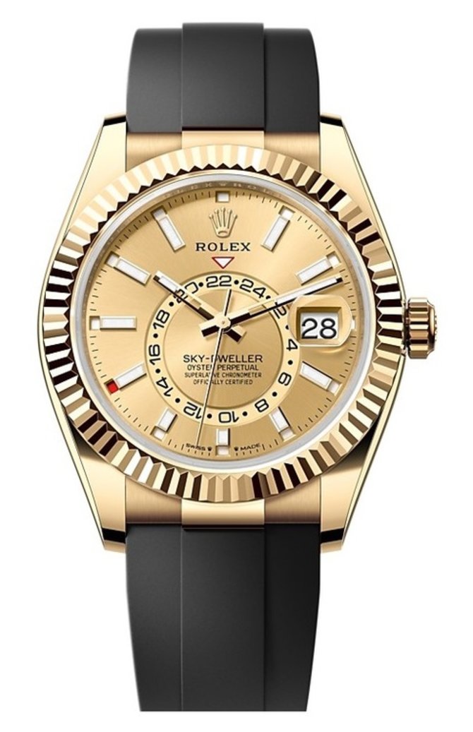 Rolex 336238-0001 Sky-Dweller 42 mm Yellow Gold