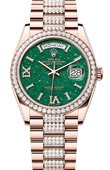 Rolex Часы Rolex Day-Date 128345rbr-0069 36 mm Everose Gold