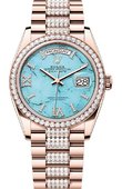 Rolex Часы Rolex Day-Date 128345rbr-0065 36 mm Everose Gold