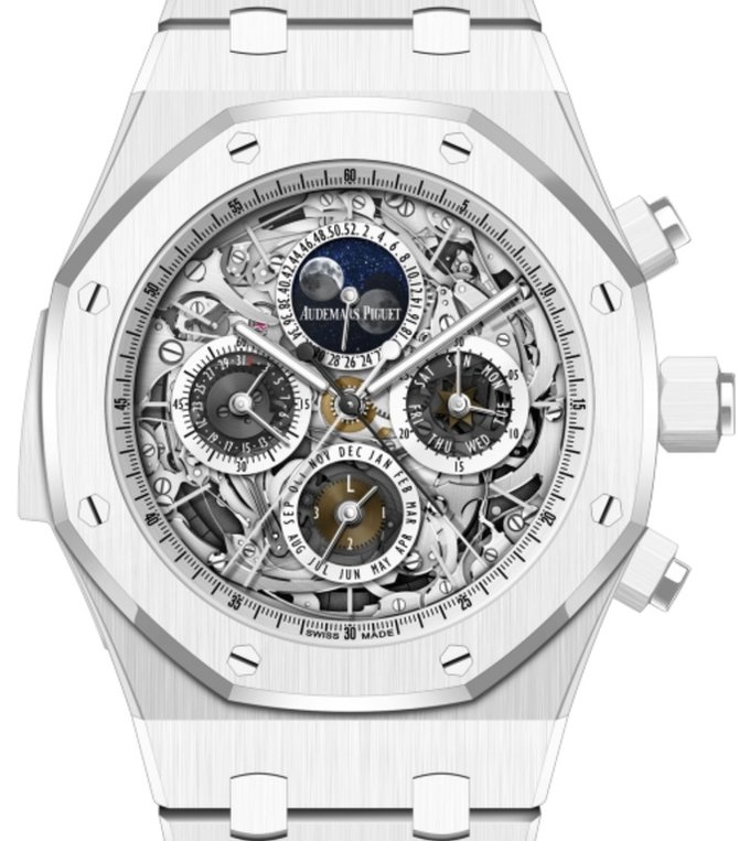 Audemars Piguet 26605CB.OO.1248CB.01 Royal Oak Royal Oak Minute repeater Perpetual calendar Split-seconds chronograph 