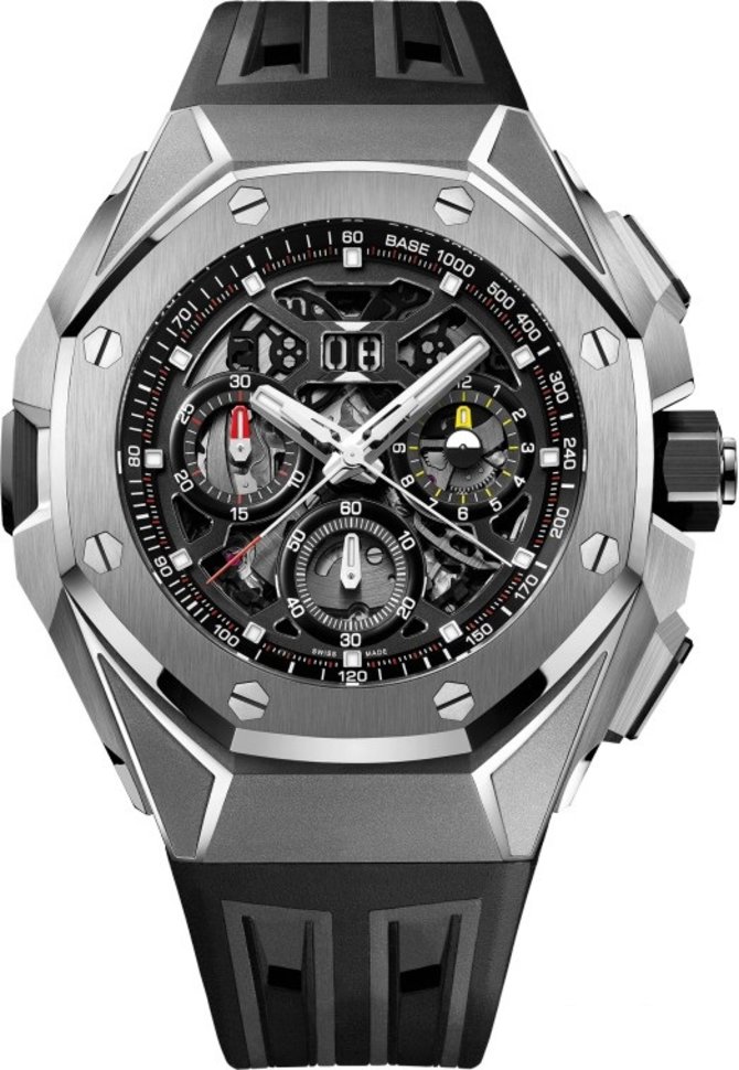 Audemars Piguet 26650TI.OO.D013CA.01 Royal Oak Concept Split-Seconds Chronograph GMT Large Date 