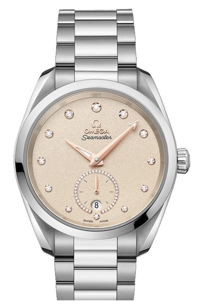 Omega 220.10.38.20.59.001 Seamaster Ladies Aqua Terra 150 m Chronometer 38 mm