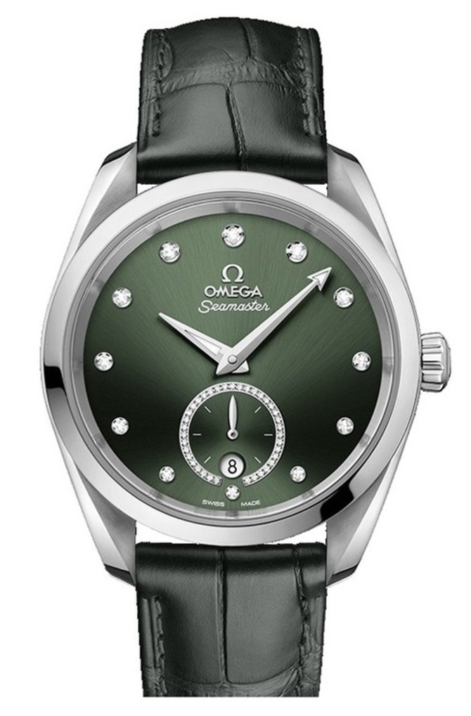 Omega 220.13.38.20.60.001 Seamaster Ladies Aqua Terra 150 m Chronometer 38 mm
