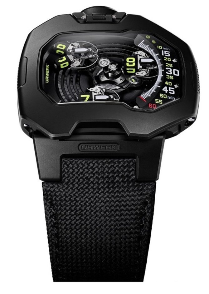 Urwerk UR-120 Space Black EMC DLC