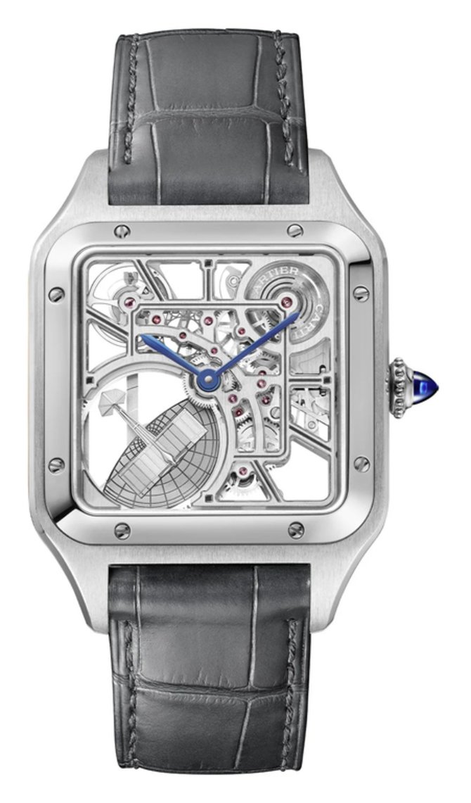 Cartier Santos-Dumont 03 Santos De Cartier Dumont Skeleton