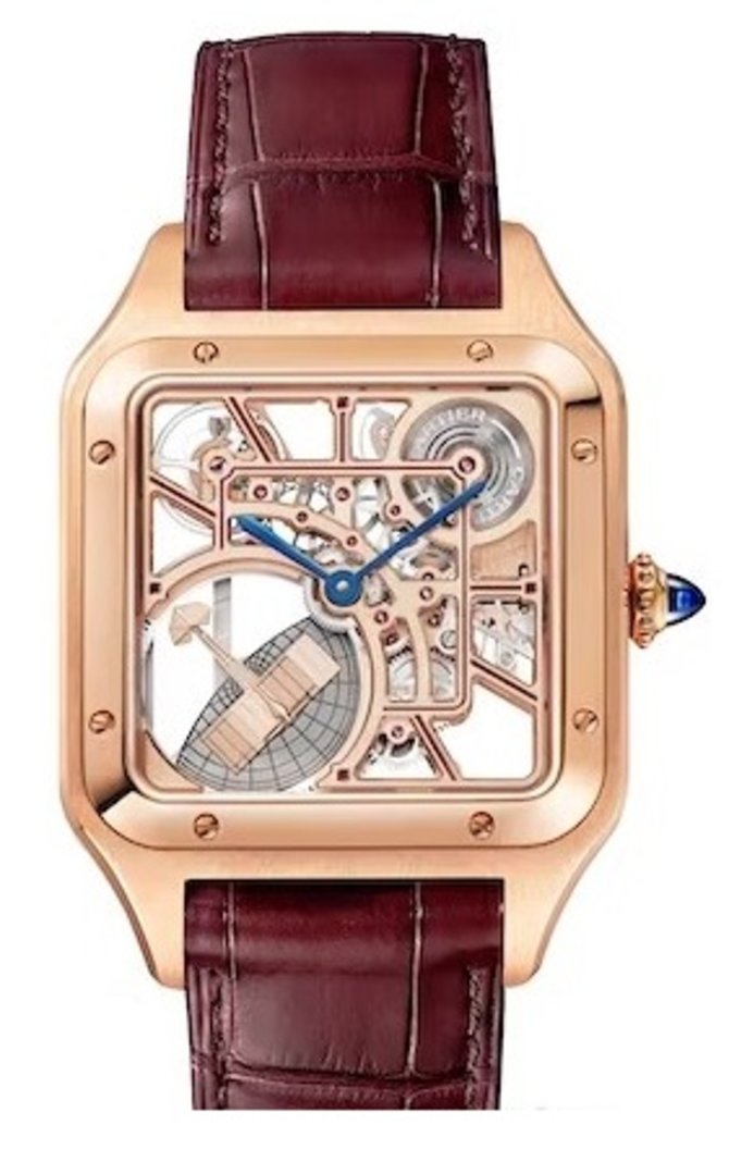 Cartier Santos-Dumont 02 Santos De Cartier Dumont Skeleton
