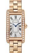 Cartier Часы Cartier Tank Tank Medium Pink Gold Diamonds 35.4 mm