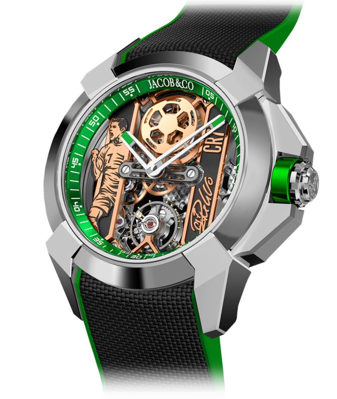 Jacob & Co CR7 Epic X Heart 001 Tourbillon Gents - фото 1