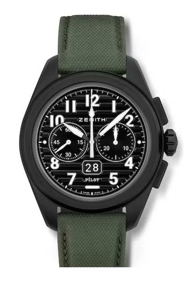 Zenith 03.4000.3620/21.I001 Pilot Big Date Flyback