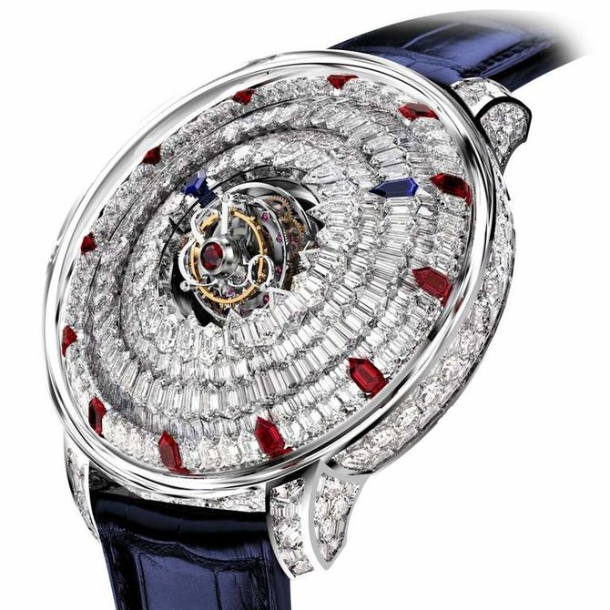 Jacob & Co Mystery Tourbillon Diamonds and Ruby Tourbillon JCAM32