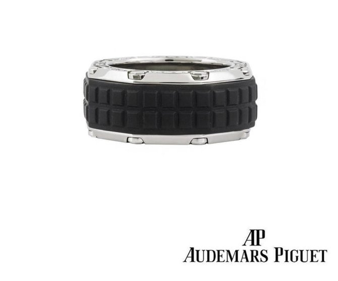 Audemars Piguet Titanium Diamond Royal Oak Offshore Ring - фото 3
