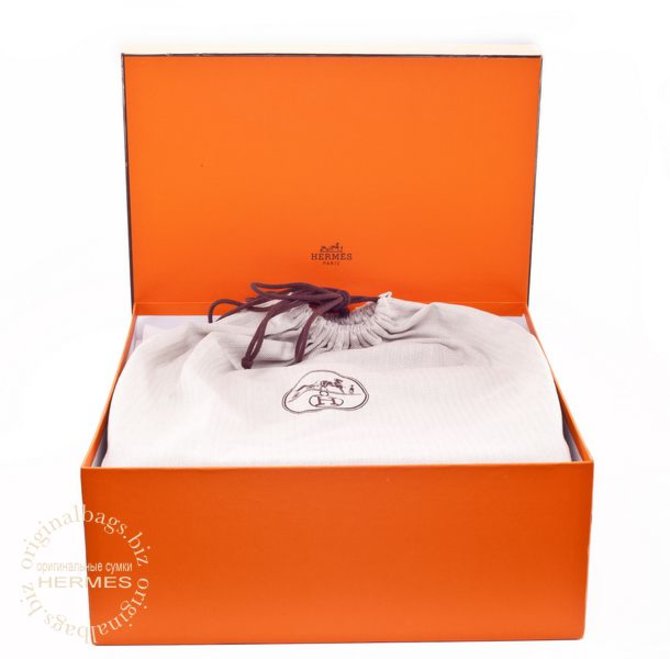 Hermes Marron Fonce Bags Birkin 30 Ghillies Etrusque / Mousse  - фото 4