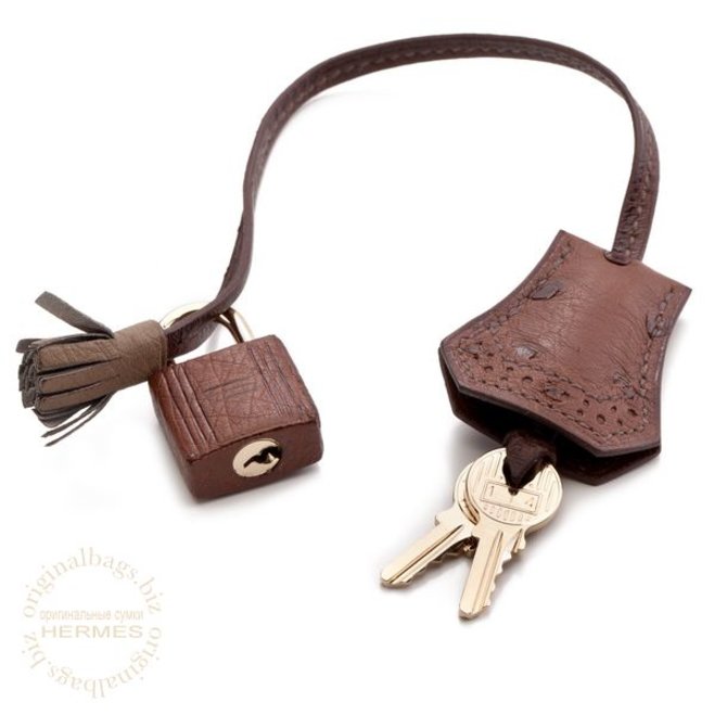 Hermes Marron Fonce Bags Birkin 30 Ghillies Etrusque / Mousse  - фото 5