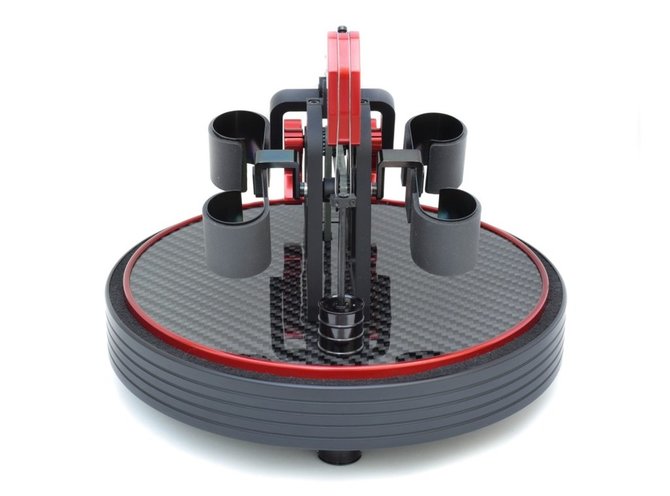 Kunstwinder Black & Red Double Watch Winder carbon fiber - фото 2