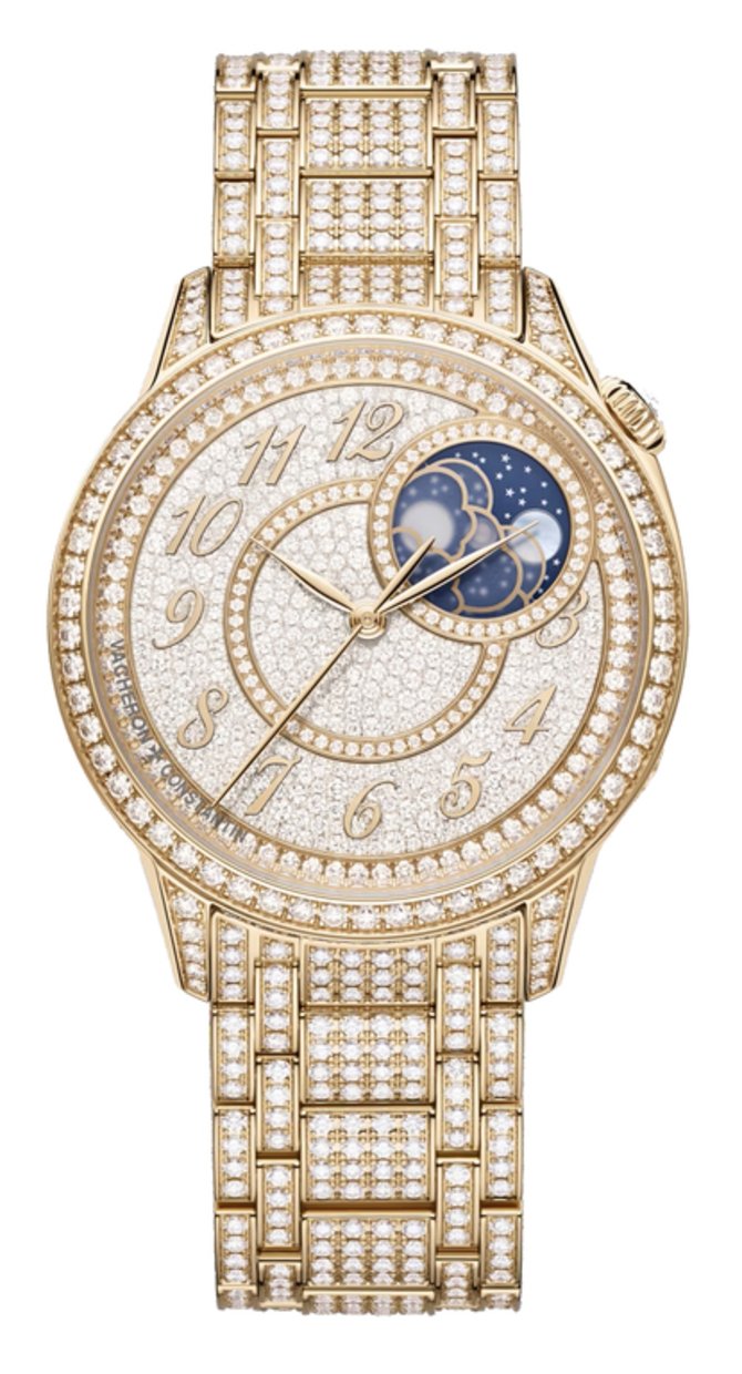 Vacheron Constantin 8016F/127R-B977 Traditionnelle Lady Égérie Moon Phase Jewellery