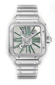 Cartier Santos De Cartier WHSA0028 Skeleton Large Model