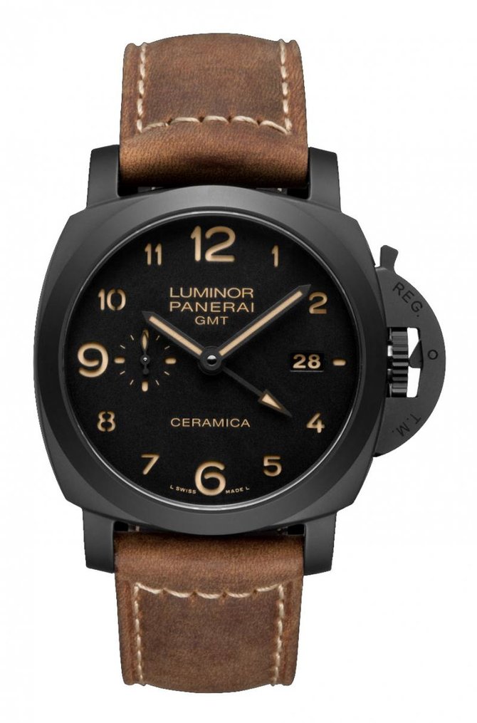 Officine Panerai PAM00441 Luminor 3 Days GMT Automatic Ceramica - фото 1