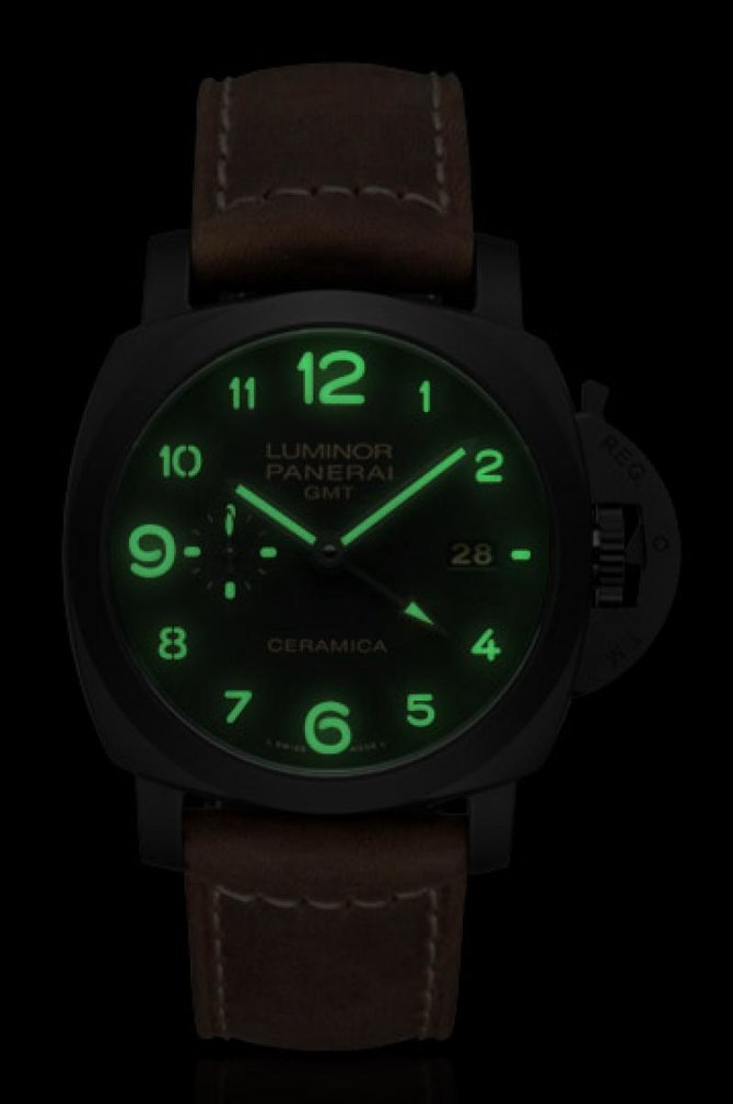 Officine Panerai PAM00441 Luminor 3 Days GMT Automatic Ceramica - фото 5