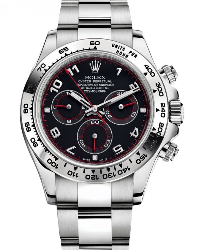 Rolex 116509 black dial Daytona Cosmograph WG  - фото 1