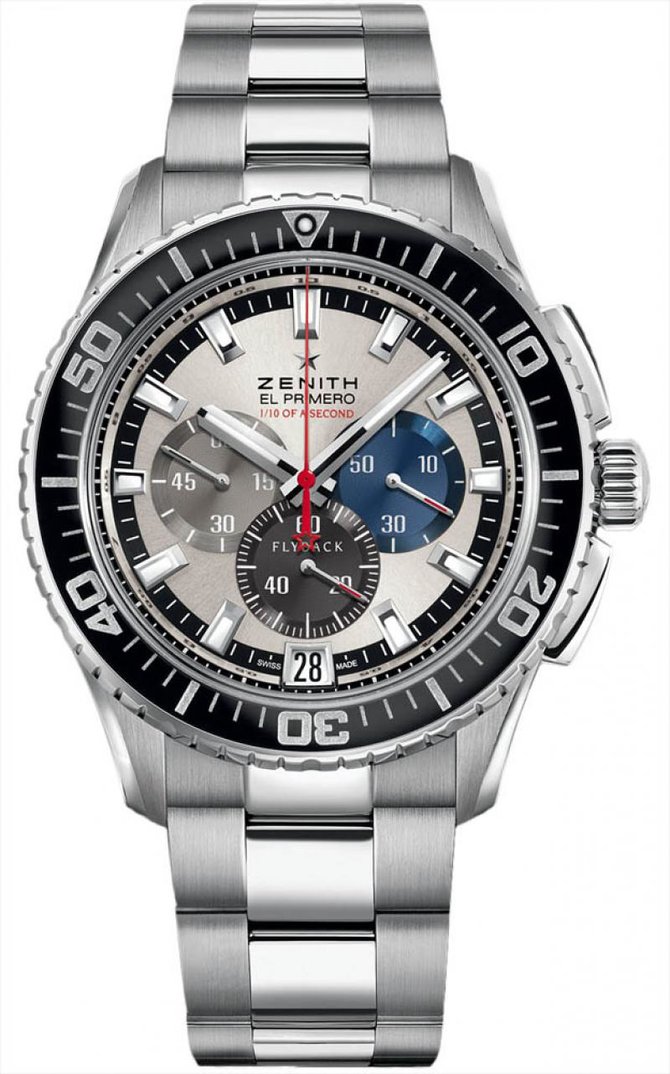 Zenith 03.2062.4057/69.M2060 El Primero Stratos Flyback Striking 10th Tribute to Felix Baumgartner - фото 1