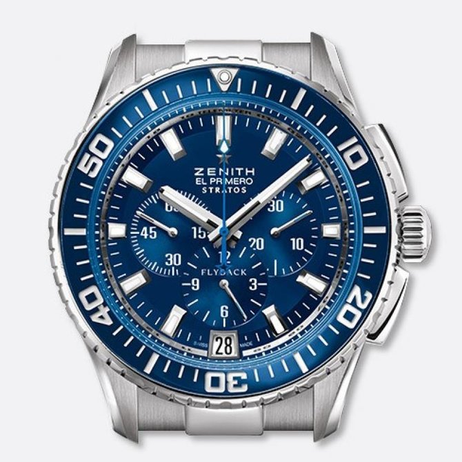 Zenith 03.2067.405/51.R514 El Primero Stratos Flyback - фото 4