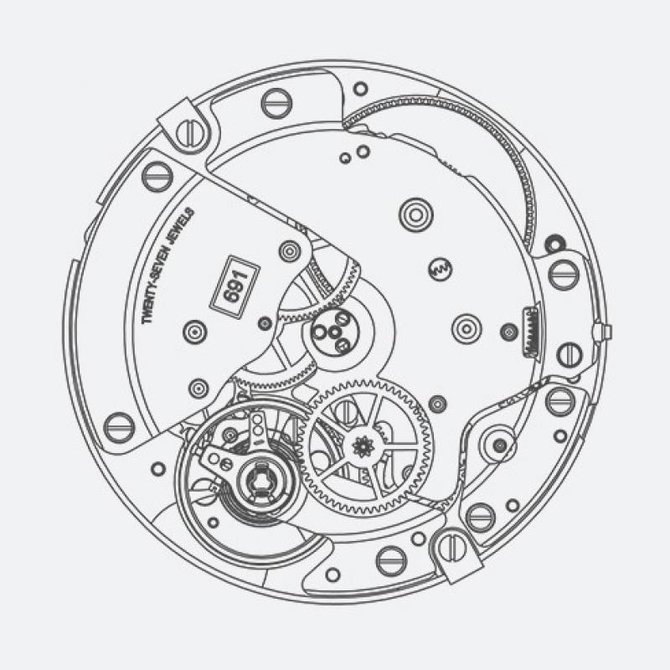 Zenith 22.2141.691-01.M2140 Captain MOONPHASE - фото 3