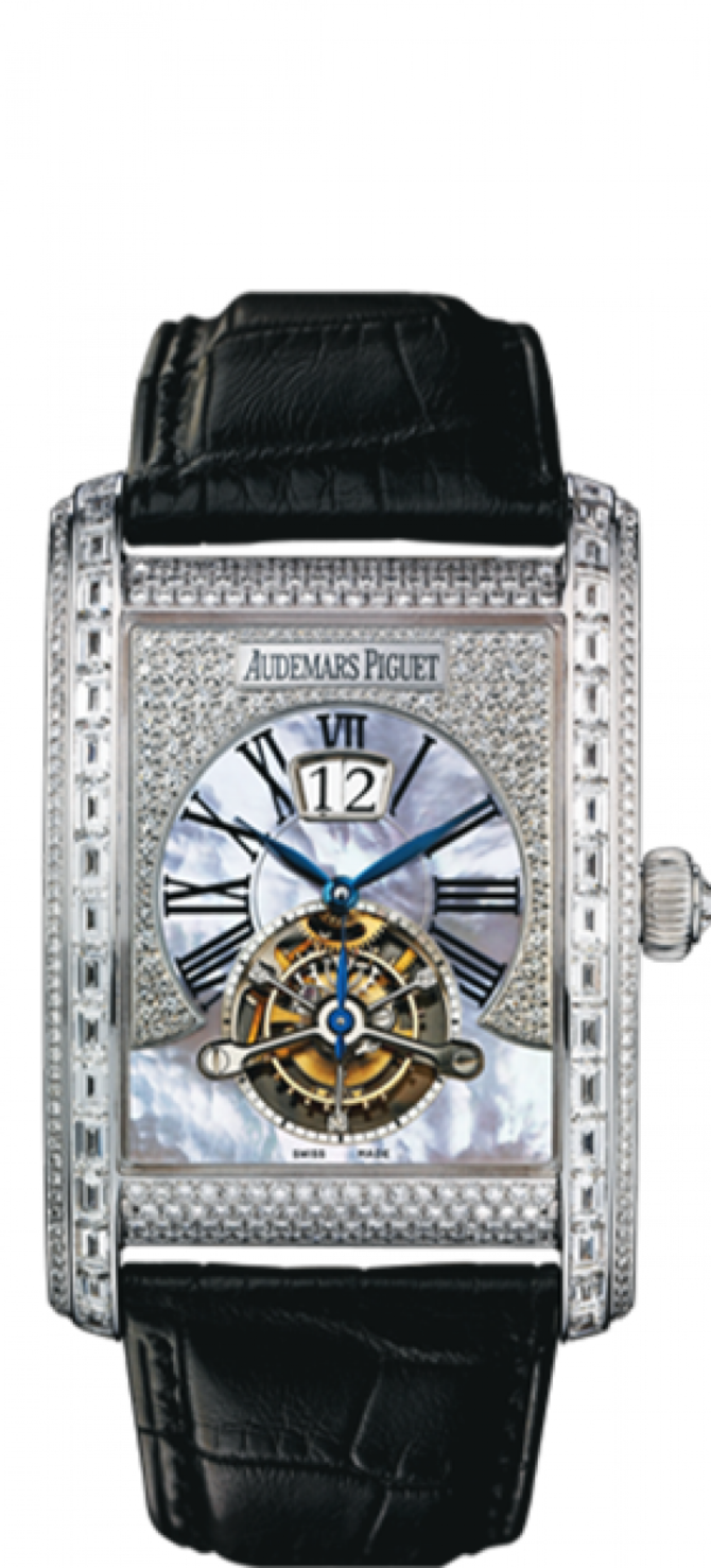 Audemars Piguet 26119BC.ZZ.D002CR.01 Edward Piguet Tourbillon Large Date - фото 1